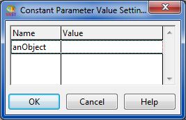 constant parameter value setting