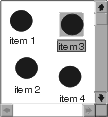 Icon area Icon area