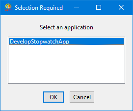 Moving an application