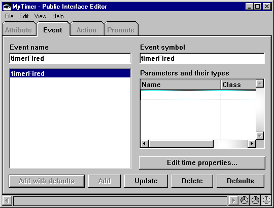 Public Interface Editor