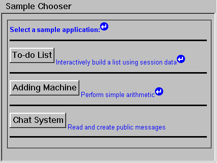 Illustration of Sample Chooser page in Composition Editor
