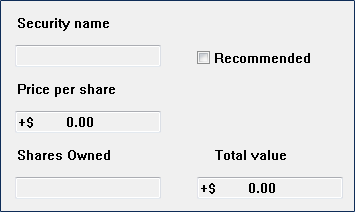 GUI Form GUI Form