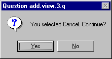 MsgSelect dialog