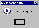 Message box Message box