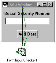 Data application window Data application window