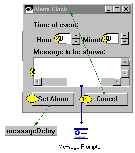 Alarm clock tabbing order Alarm clock tabbing order