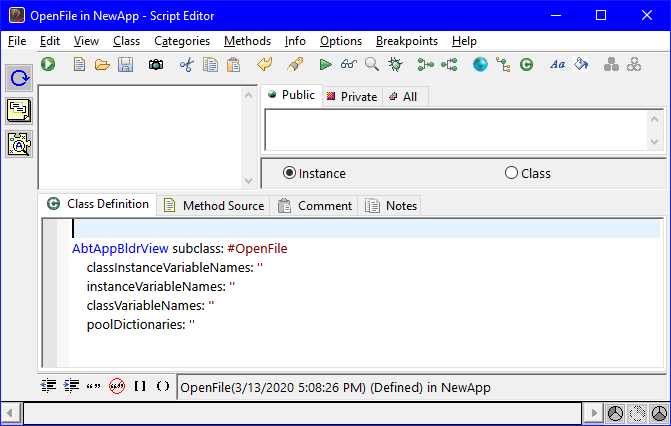 Script Editor Script Editor