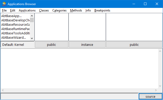 Applications Browser Applications Browser