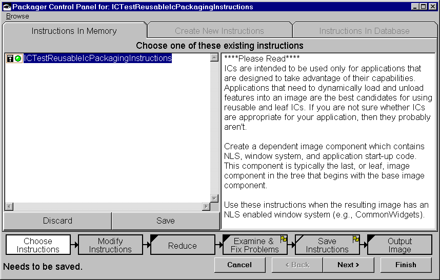 Choose instruction from memory Choose instruction from memory