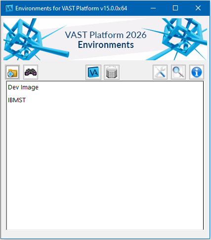 EnvMainEnvironmentsList