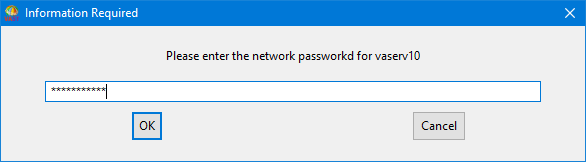 Network password